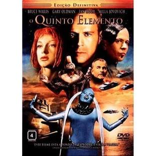 O Quinto Elemento - Edição Definitiva - Duplo com Luva (Bruce Willis - Luc Besson - Milla Jovovich)