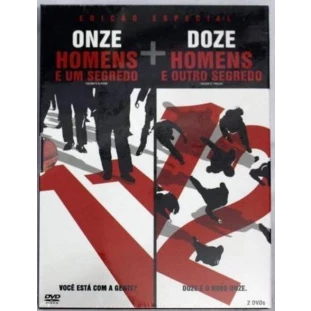 Coleção Onze Homens e Um Segredo + Doze Homens e Outro Segredo (DUPLO)