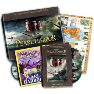 DVD - Pearl Harbor - GIFT SET - 60º Aniversary Commemorative  (Ben Affleck - Michael Bay - Cuba Gooding Jr.)
