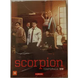 DVD - Scorpion - 1ª Temporada Completa - Edição de Colecionador