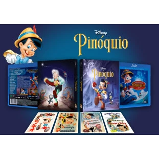 Blu-ray - Pinóquio - Edição Limitada e Numerada (Exclusivo)