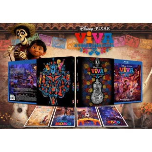 Blu-ray - Viva - A Vida é Uma Festa - Edição Numerada e Limitada (Exclusivo)