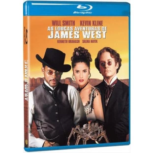 Blu-ray - As Loucas Aventuras de James West (Will Smith - Salma Hayek)