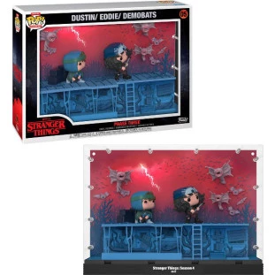 Funko Stranger Things 05 Deluxe (Dustin - Eddie - Demobats Phase Three)