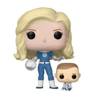 Funko Quarteto Fantástico 1514 - Mulher Invisível e Franklin