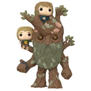 Funko Pop! Movies - O Senhor dos Anéis 1579 - Treebeard With Merry & Pippin