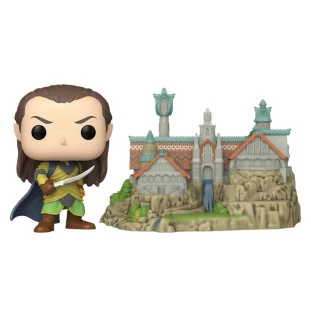 Funko Pop! Town - O Senhor dos Anéis 1747 - Elrond With Rivendell
