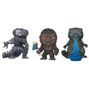 Funko Pop! Movies - Godzilla Vs Kong Pack (Godzilla - Mechagodzilla - Kong)