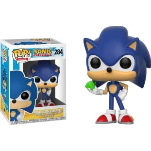 Funko - Sonic The Hedgehog - Sonic With Emerald 284