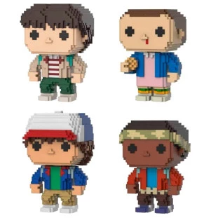 Funko - Stranger Things - Mike - Dustin - Lucas - Eleven With Eggos 