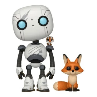 Funko Pop! Movies - The Wild Robot 1794 - Roz With Fink & Brightbill