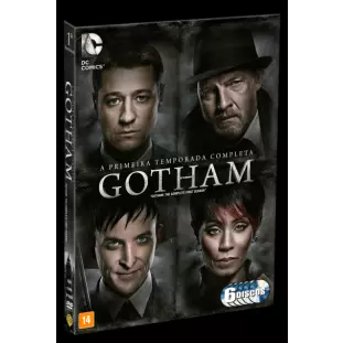 DVD - Gotham - 1ª Temporada Completa (Ben McKenzie - Donal Logue - David Mazouz - Sean Pertwee - Robin Lord Taylor - Camren Bicondova - Cory Michael Smith)