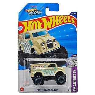 Hot Wheels - Netflix Let's Race 133/250 - HW Designed BY - Monster Dairy Delivery