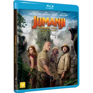 Blu-ray - Jumanji - Próxima Fase (Jack Black - Dwayne Johnson)
