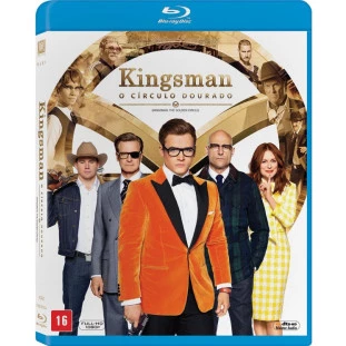 Blu-ray - Kingsman - O Círculo Dourado (Elton John - Channing Tatum - Jeff Bridges - Julianne Moore)