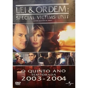 DVD - Lei & Ordem - Special Victims Unit - 5ª Temporada Completa