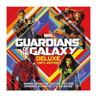Os Guardiões da Galáxia - Deluxe Vinyl Edition - Exclusive Red and Yellow (LP Vinil Duplo) - Trilha Sonora