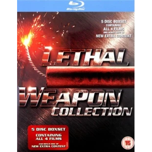 Blu-ray - Máquina Mortífera - Coleção Completa (Edição com luva) - 5 Discos