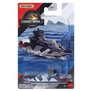 Matchbox - Jurassic World Rebirth - Mission Team Patrol Craft