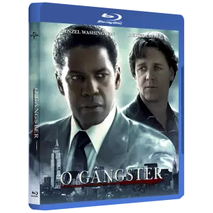 Blu-ray - O Gângster - Edição de Colecionador com 2 versões do filme (Exclusivo) - Ridley Scott - Denzel Washington - Russell Crowe - Cuba Gooding Jr. - Josh Brolin