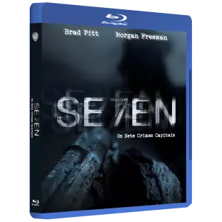 Blu-ray - Seven - Edição de Colecionador - Exclusivo (Brad Pitt - Morgan Freeman - David Fincher)