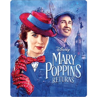 Blu-ray - O Retorno de Mary Poppins (Steelbook)