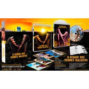 Blu-ray - O Ataque dos Vermes Malditos - Edição de Colecionador (Kevin Bacon)