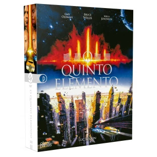 Blu-ray 4k + Blu-ray + DVD - O Quinto Elemento - Edição Especial de Colecionador