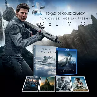 Blu-ray - Oblivion - Edição de Colecionador - Exclusivo (Tom Cruise - Olga Kurylenko - Morgan Freeman) 
