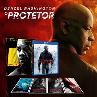 Blu-ray - O Protetor - Edição de Colecionador (Exclusivo) - Denzel Washington