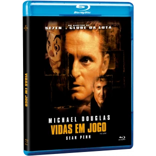 Blu-ray - Vidas em Jogo (Exclusivo) - Com Michael Douglas - Sean Penn