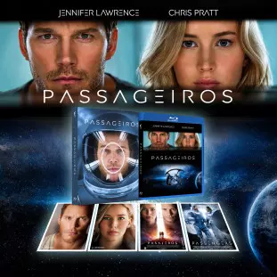 Blu-ray - Os Passageiros - Edição de Colecionador (Exclusivo) - Chris Pratt - Jennifer Lawrence
