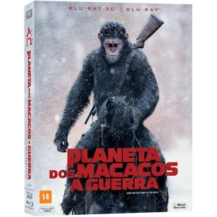 Blu-ray - Planeta dos Macacos - A Guerra - Edição de Colecionador - DUPLO (Woody Harrelson)