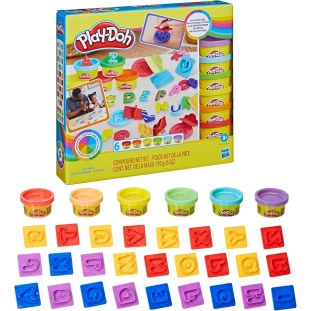 Letras Fundamentais - Massa de Modelar Play-Doh 