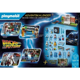 Playmobil - De Volta Para o Futuro - Calendário do Advento