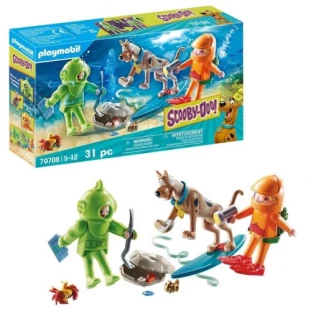 Playmobil - Scooby-Doo! Aventura Com Fantasma Mergulhador (70708)