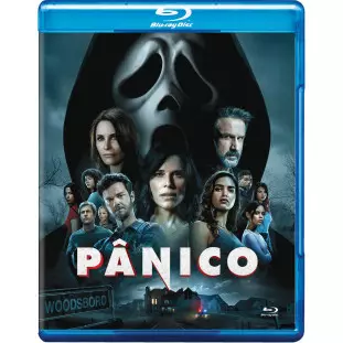 Blu-ray - Pânico 5 (Jenna Ortega - Jack Quaid - Neve Campbell - Courteney Cox - Skeet Ulrich - David Arquette - Matthew Lillard - Drew Barrymore)