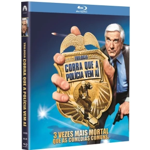 Blu-ray - Corra que a Polícia vem aí - Coleção Completa (Edição com luva)