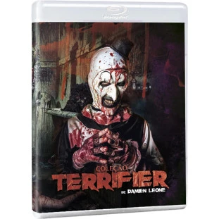 Blu-ray - Coleção Terrifier - Edição de Colecionador com os Dois Filmes (DUPLO com 4 Cards)