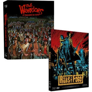 Blu-ray - The Warriors - Os Selvagens da Noite + Ruas de Fogo - Edição Definitiva ( Exclusivo)