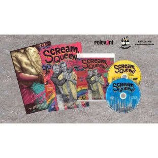Blu-ray + DVD - Scream, Queen! A Hora do Meu Pesadelo - Edição de Colecionador (DUPLO)