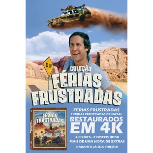 Blu-ray - Férias Frustradas - Coleção Completa - 4 Filmes (Exclusivo)