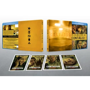 Blu-ray - Contágio - Edição de Colecionador (Matt Damon - Jude Law - Kate Winslet)