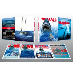 Blu-ray - Tubarão 4 - A Vingança - Edição de Colecionador (Exclusivo) - Michael Caine