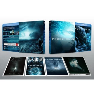 Blu-ray - Alien - Prometheus - Edição de Colecionador - Exclusivo (Ridley Scott - Noomi Rapace - Michael Fassbender - Charlize Theron - Guy Pearce)