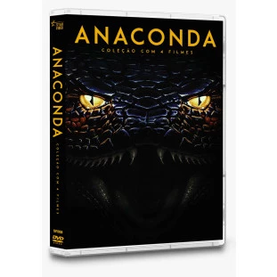 DVD - Anaconda - Coleção Completa -  Edição de Colecionador (4 Filmes)