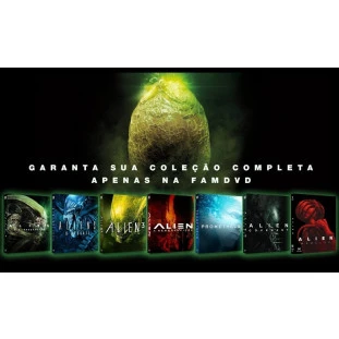 Blu-ray - Alien - Coleção Completa (7 Filmes) Exclusivo