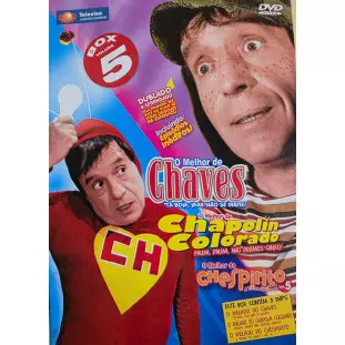 DVD - O Melhor do Chaves, Chapolin Colorado e Chespirito - Volume 5