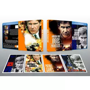 Blu-ray - Jack Ryan - Jogos Patrióticos - Edição de Colecionador - Exclusivo (Harrison Ford)