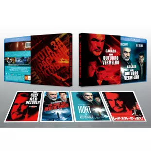 Blu-ray - Jack Ryan - A Caçada ao Outubro Vermelho - Edição de Colecionador - Exclusivo (Sean Connery - Alec Baldwin)